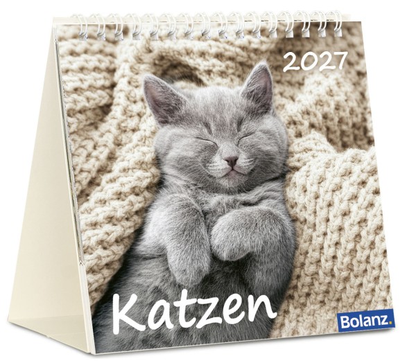 Katzen - Tischkalender 2027